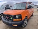 2014 GMC SAVANA CARGO VAN, STABILITRAK AWD, 5.3L VORTEC V8, 108,391 MILES, VIN: 1GTS8AF46E1204336