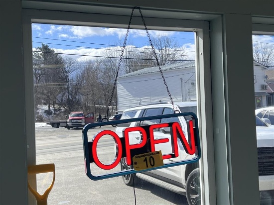 NEON OPEN SIGN, 24"