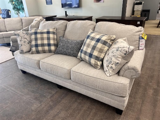 ASHLEY FURNITURE MEGGETT SOFA, ITEM #1950438, RETAIL $660