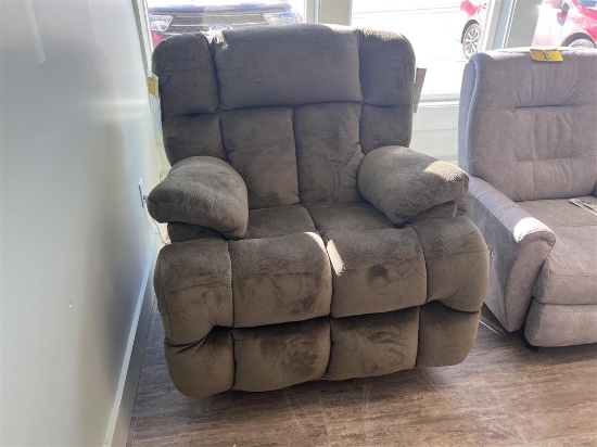CATNAPPER CHAISE ROCKER MANUAL RECLINER, RETAIL $599