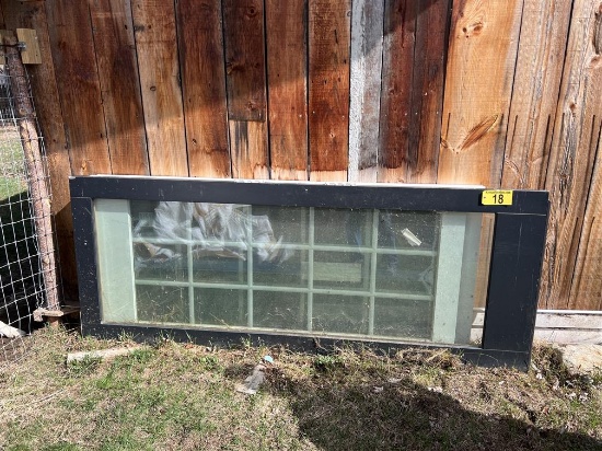 BID PRICE X 3 - (3) 36"W GLASS DOOR SLABS