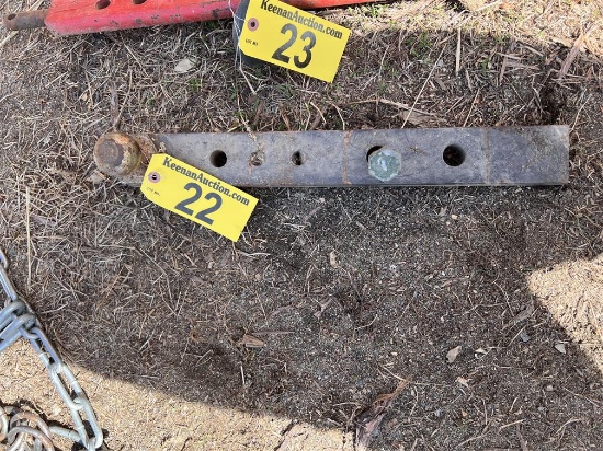 20" DRAW BAR & 2" BALL