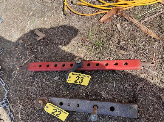 26" TOOL BAR & CLEVIS