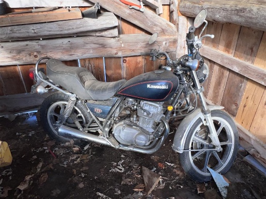 1982 KAWASAKI KZ440D MOTORCYCLE, LTD