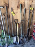 BID PRICE X 7 - (7) ASSORTED LONG HANDLED TOOLS