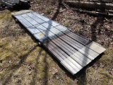 NEW METAL ROOFING, 160'+/- ASSORTED LENGHTS