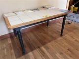 TILE TOP KITCHEN TABLE, 60