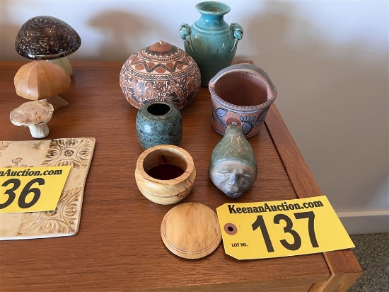 LOT OF 6-ASSORTED COLLECTIBLES: