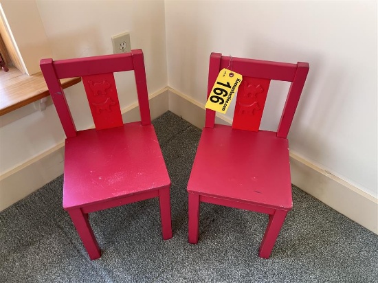 PAIR OF 2-CHILDREN'S CHAIRS