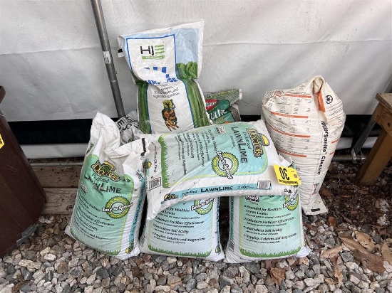 LOT: 19-BAGS OF ASSORTED LAWN & GARDEN CHEMICALS