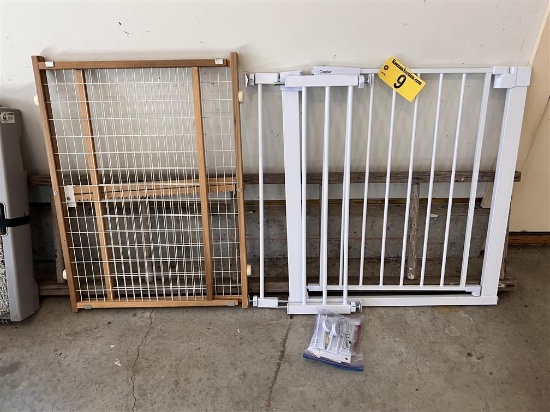 BID PRICE X 2 - (2) PET GATES