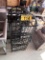 WINE STORAGE RACK W/ LOCKABLE DOOR