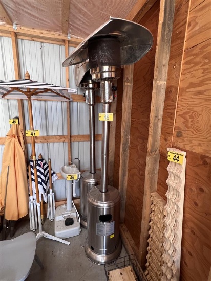 BID PRICE X 2 - (2) PATIO HEATERS