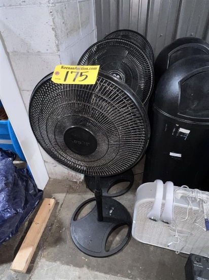 LOT OF 3-FLOOR FANS