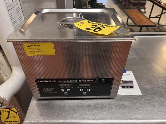 CREWORKS DIGITAL ULTRASONIC CLEANER