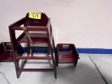 BID PRICE X 2 - (2) CHILDREN'S SEATS, HIGH CHAIR & BOOSTER SEAT