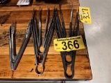 LOT: 9-ASSORTED TONGS