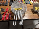 BID PRICE X 6 - (6) WIRE FRY BASKETS