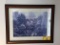 FRAMED RIVER PRINT, 32.25