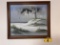 LIGHTHOUSE FRAMED PRINT, 27.5