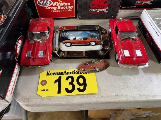 LOT: (2) 1963 CORVETTE SPLIT WINDOW COUPES, W/ PHOTOS