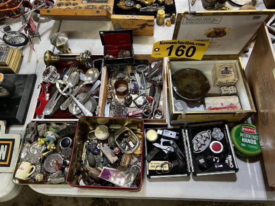 LOT OF ASSORTED VINTAGE COLLECTIBLE MINIATURES, FIGURINES, MISC.