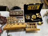 SCALE LOT: 3-WEIGHT SETS, SCALE