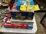 LOT OF 5-ASSORTED PUZZLES