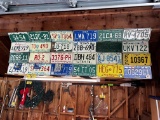 LOT: 39-ASSORTED LICENSE PLATES: