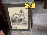 MAXWELL HOUSE AT GEORGETOWN COLORADO FRAMED PRINT BY GHYON