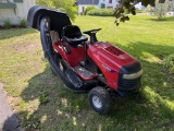 POULIN 16.5HP RIDING LAWN TRACTOR, 42