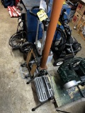 LOT: FOLDING 2-WHEEL DOLLY, COSCO STEP STOOL, 4-WHEEL DOLLY