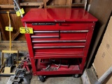 U.S. GENERAL 5-DRAWER TOOL CABINET & CONTENTS