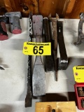 LOT: 5-ASSORTED BODY SHOP TOOLS, CROW BAR