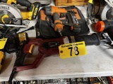 LOT: CHICAGO ELECTRIC RECIPROCATING SAW, RIDGID BRAD NAILER
