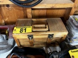 WOOD TOOL BOX