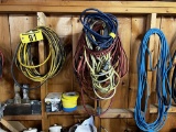LOT OF 8-ASSORTED ELECTRICAL CORDS