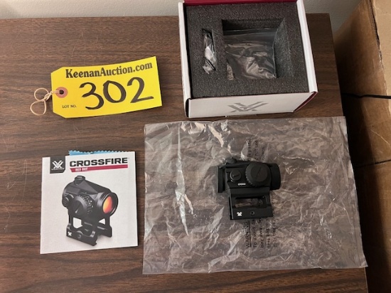 CROSSFIRE VORTEX RED DOT, CR2032  BATTERY. IN BOX