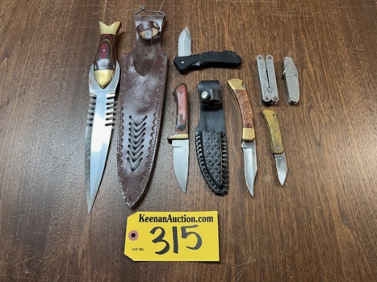 LOT: ASSORTED KNIVES,