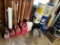 LOT: 5-GAL. PAILS, ASSORTED FUEL CANS