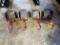 BID PRICE X 2 - (2) SETS OF UNIVERSAL SNOWMOBILE TRANSPORT DOLLIES