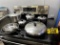 7-PC ASSORTED REVEREWARE W/ 5-LIDS
