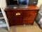 4-DRAWER WOODEN FILE CABINET