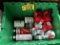 LOT: DIESEL CONDITIONER, HIGH OCTANE ACCELERATOR, MISC. IN TOTE