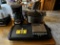 LOT: BLACK & DECKER COFFEE MAKER, CROCK POT SLOW COOKER, ELECTRIC GRIDDLE, PORTION SCALE