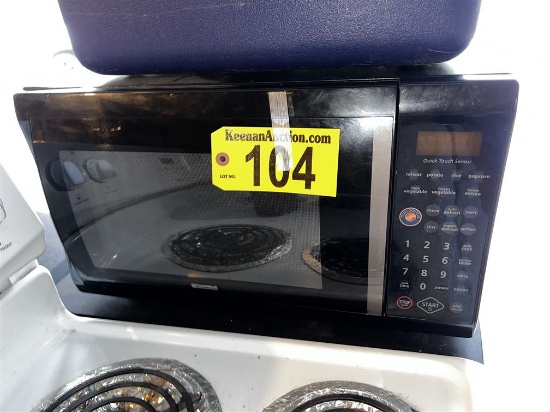 2009 KENMORE MICROWAVE OVEN