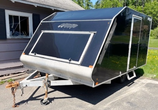 2018 NITRO HYBRID SNOWMOBILE TRAILER, 2-PLACE, VIN: 1Z9Z1AC19J1445035