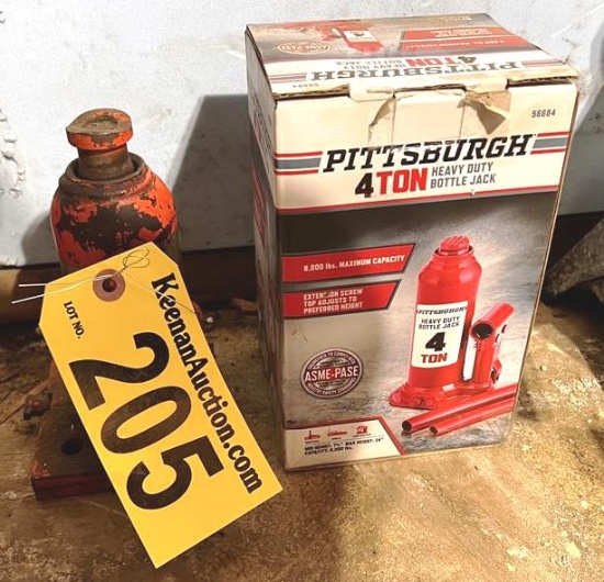 LOT OF 2-BOTTLE JACKS