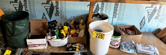 REMAINING CONTENTS UNDER WORK BENCH:
