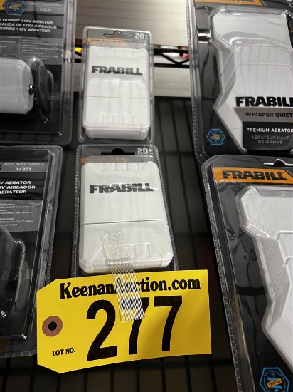 BID PRICE X 2 - (2) FRABILL AQUA LIFE 110V SINGLE OUTPUT AERATORS